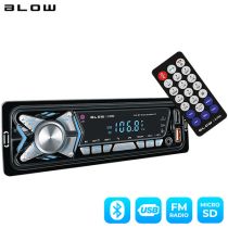 Avtoradio BLOW X-PRO, FM Radio, Bluetooth, 4x25W, aplikacija, MP3 / USB / SD / AUX-in, daljinski upravljalnik