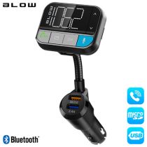 BLOW FM Oddajnik 74-165, Bluetooth 5.0 + polnilec Quick Charge 3.0, MicroSD + prostoročno telefoniranje