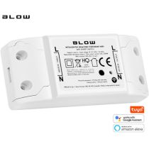 BLOW pametno WiFi električno stikalo, 2300W, 10A, aplikacija, Android + iOS, bela
