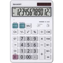 SHARP kalkulator EL340W, 12M, namizni