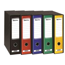 Fornax registrator v škatli Foroffice A4, 80 mm, rdeč