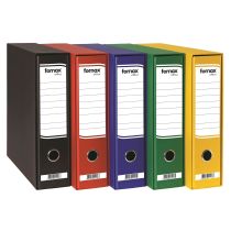 Fornax registrator v škatli Office A4, 80 mm, zelen