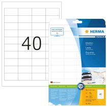 Herma etikete Superprint, 48.5x25.4 mm, 25/1