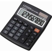 Citizen kalkulator SDC810BN, 10M, komercialen, črn