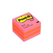 3M samolepilna mini kocka Post-it, 2051-P, pink