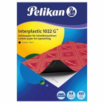 Pelikan kopirni papir Interplastic 1022G, črn, A4, 100/1