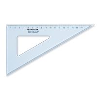 Steadtler trikotnik Transparent, moder, 60/30 stopinj, 26 cm