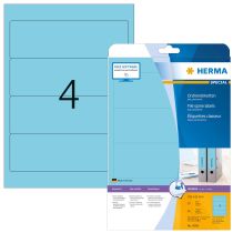 Herma etikete Superprint Special, 192x61 mm, 20/1, modre