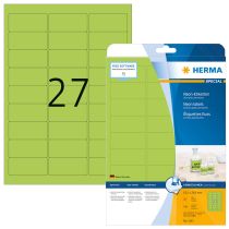 Herma etikete Superprint Special, 63.5x29.6 mm, 20/1, neon zelena
