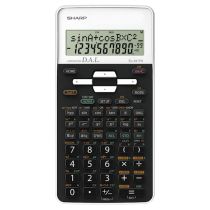 SHARP kalkulator EL531THBWH, 273F, 2V, tehnični