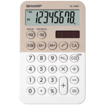 SHARP kalkulator EL760RBLA, 8M, namizni