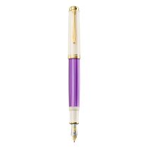 Pelikan nalivno pero Souverän M600, violet-white, F konica, v darilni škatlici