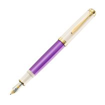 Pelikan nalivno pero Souverän M600, violet-white, F konica, v darilni škatlici