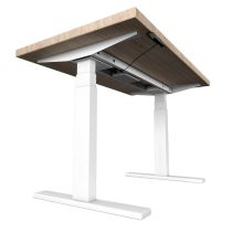 UVI Desk elek. miza 139x68x3,8 cm hrast Sonoma