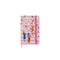 Moleskine notebook NB Sakura, Pocket, črtan, trde platnice