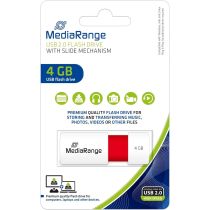 USB KLJUČ 4GB MEDIARANGE 2.0 RDEČ MR970