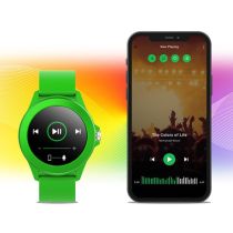 FOREVER Colorum CW-300 pametna ura, 1.22" zaslon, Bluetooth, Android + iOS, baterija, aplikacija, IP68, merjenje aktivnosti, analiza spanca, športni načini, zelena (xGreen)