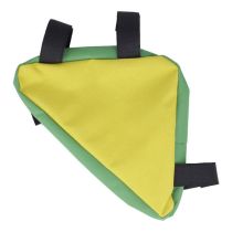 Kolesarska torba FOREVER FB-100, 20x19x4 cm, večnamenska, odporna na vodo, rumeno-zelena