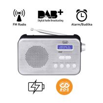 Prenosni digitalni radio sprejemnik TREVI 7F92R, DAB/DAB+/FM, črn
