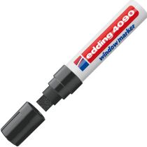 Kredni marker Edding E-4090, 4-15 mm, črn