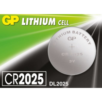 Baterija GP CR2025 LITHIUM 3V, 1kom