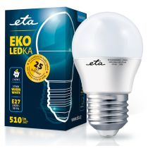 ETA LED žarnica 6W E27 [topla bela, 2700K, 510lm]