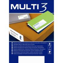 Bele nalepke MULTI3 za CD/DVD