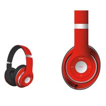 Naglavne Bluetooth slušalke PLATINET/Freestyle FH0916R z mikrofonom, zložljive, rdeče
