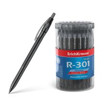 ErichKrause Kemični svinčnik R-301 0,7, črn Matic, 60 kos