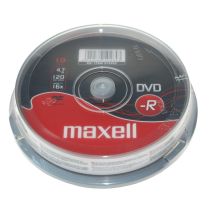 MAXELL DVD-R 4,7GB 16X 10 na osi