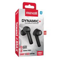 Maxell Brezžične Bluetooth slušalke Dynamic+ črne