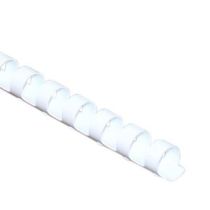 KLIPKO Spirale PVC 10 mm bele 100 kos