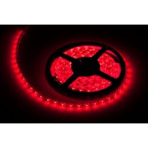 LED TRAK rdeča barva 12V, IP65, 300x3528SMD, 4,8W/m, 150Lm, 5m/8mm