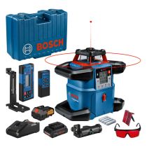 Rotacijski laser Bosch GRL 600 CHV + BT 170 + GR 240+ LR 60 + RB 60 + RC 6 + WM 6
