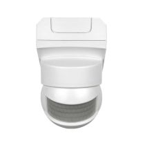 Senzor svetlobe MCE295 zunanji montažni, 220V, IP54, bele barve