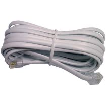 Telefonski kabel PA51-10B ploščati 10M beli