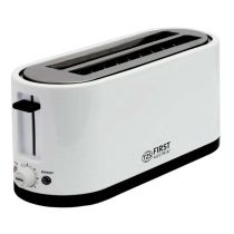Toaster FIRST za 4 kose, 3-funkcije, nastavitev zapeke, 1400W