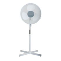 Ventilator samostoječi FIRST, 40cm, 3-hitrosti, belo - sive barve, 50W