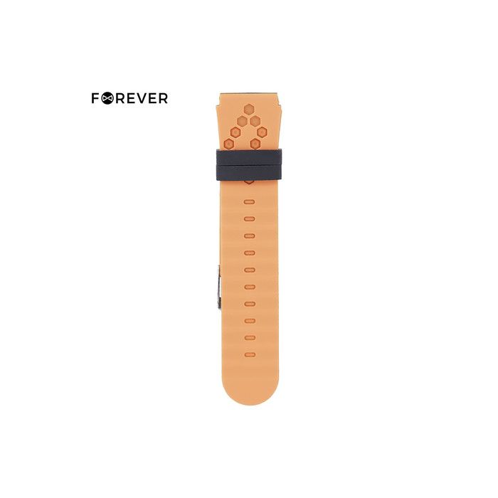 Pašček silikonski za pametne ure, primeren za FOREVER KW-200, oranžen