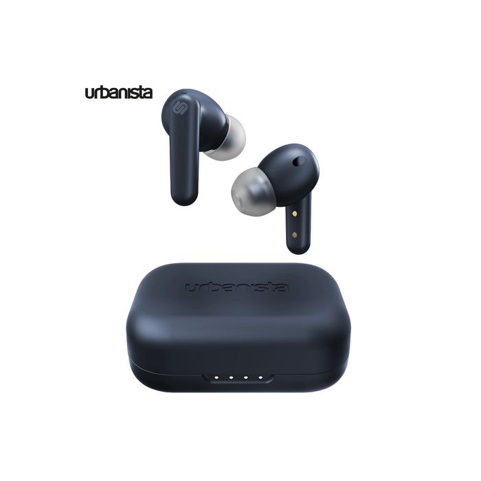 URBANISTA LONDON brezžične slušalke s polnilno postajo, Bluetooth, TWS, ANC, Dark Sapphire (modre)