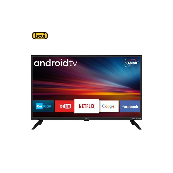 Trevi LED TV 32'' 3209 S2 (diagonala 81cm), SMART Android, WiFi, RJ-45, DVBT-S2/T-2, CI+, HDMI, H.265