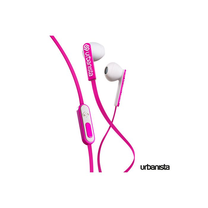 URBANISTA SAN FRANCISCO žične slušalke z mikrofonom, Pink Panther (roza)