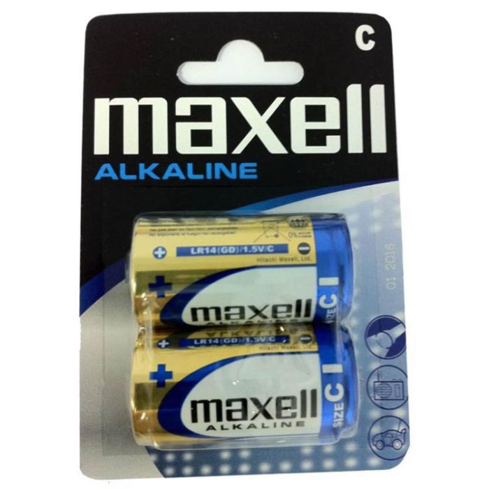 Alkalna baterija MAXELL LR-14 2 kos