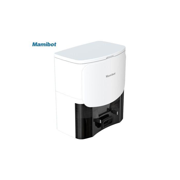 Mamibot CRAFT-Y polnilna postaja, 2v1, 3000ml, za EXVAC900 in EXVAC900S, polnjenje, samodejno praznjenje, LED indikator, pop-up pokrov, bela