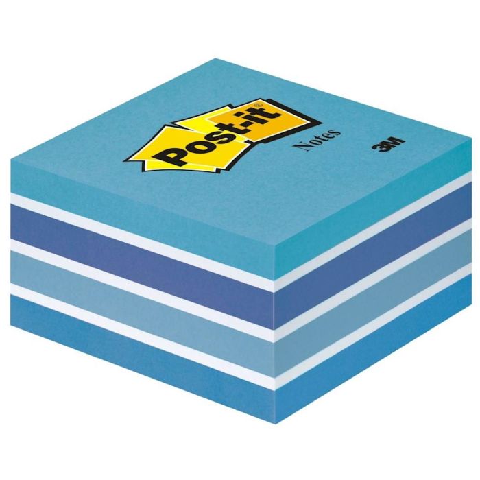 3M samolepilna kocka Post-it, 2028-B, AQUA modra