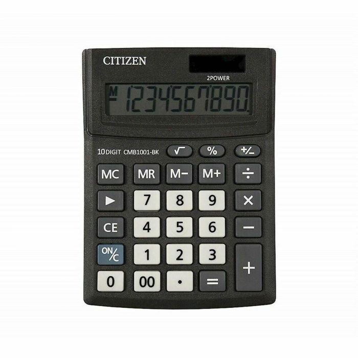 Citizen kalkulator CMB1001BK, 10M, komercialen, črn