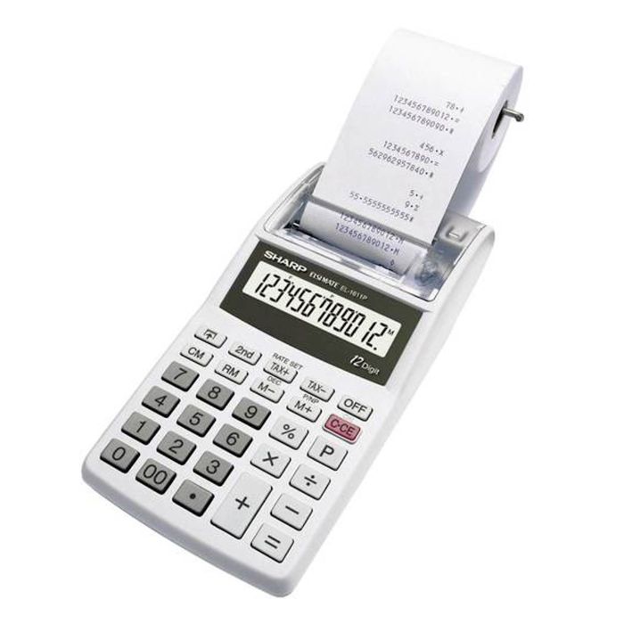 SHARP kalkulator EL1611V, 12M, računski stroj