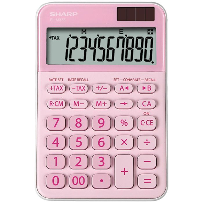 SHARP kalkulator ELM335BPK, 10M, namizni