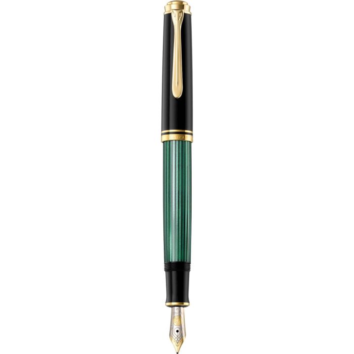 Pelikan nalivno pero Souveran M400, črno-zelen, M konica