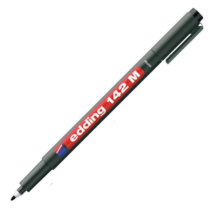 Marker Edding OHP E-142, 1 mm, črn 10 kosov